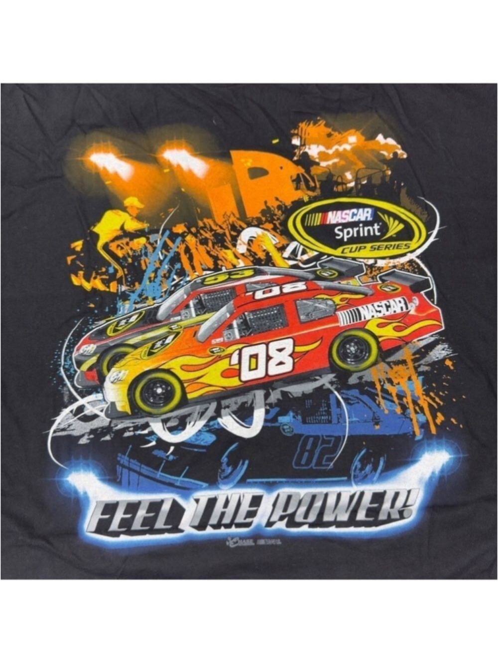 Chase Authentics Men's XL Black Sprint Cup Series T Shirt - Picture 5 of 11